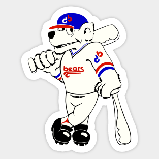 Retro Denver Bears Baseball 1983 Sticker